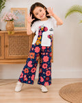 White Dino Kids Cozy Cotton Jersey PJ Set