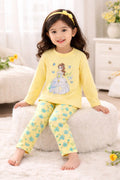 Yellow Doll Kids Cozy Cotton Jersey PJ Set