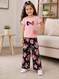 Pink Boo Kids Cozy Cotton Jersey PJ Set