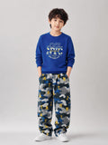 Blue NYC Kids Cozy Cotton Jersey PJ Set