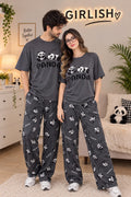 Grey Panda - Couple PJ Set