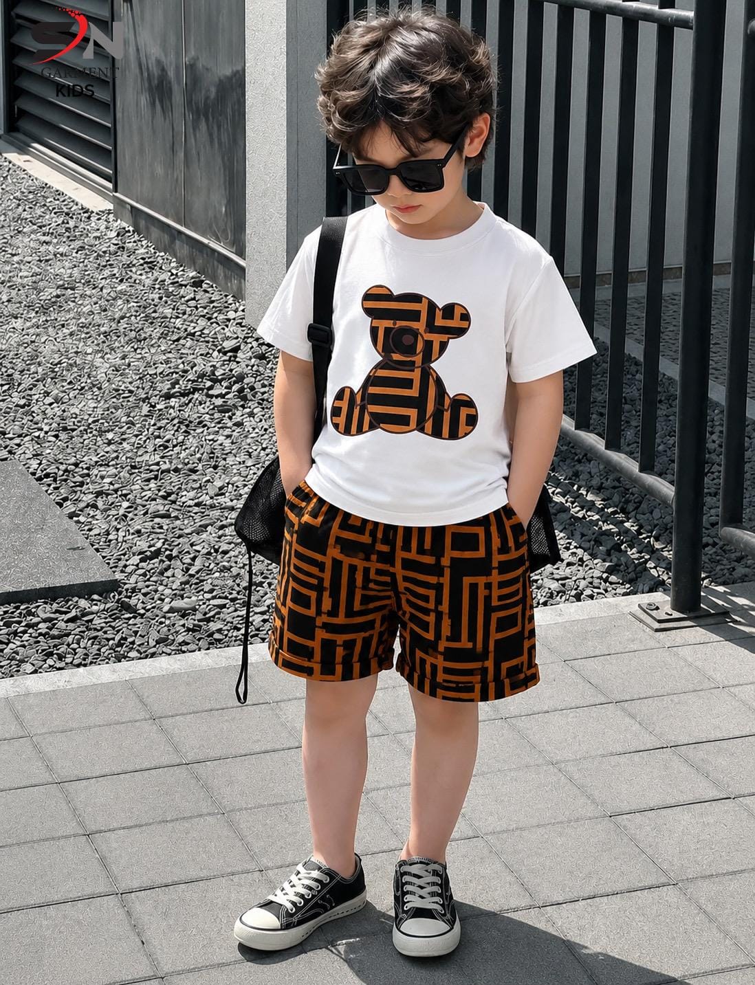 Brown Bear Kids Cozy Cotton Jersey Kids Wear